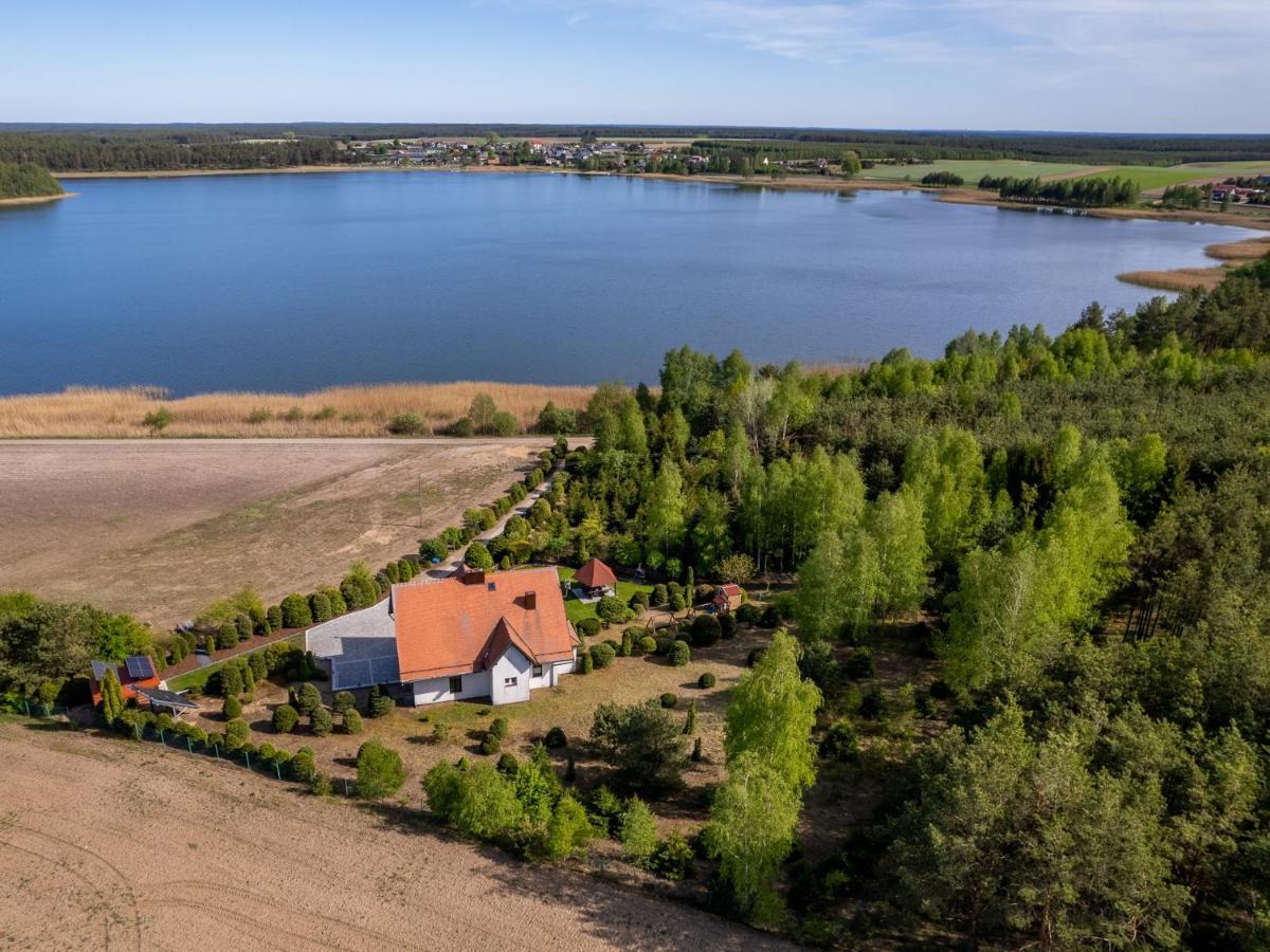 Dom Na Wzgorzu Z Widokiem Na Jezioro Z Balia I Sauna Lipnica  Kültér fotó