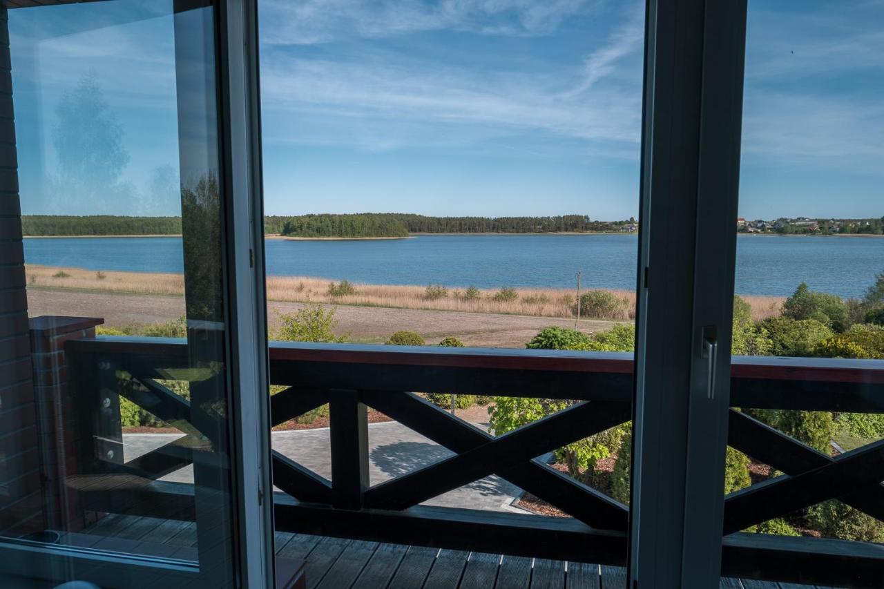 Dom Na Wzgorzu Z Widokiem Na Jezioro Z Balia I Sauna Lipnica  Kültér fotó